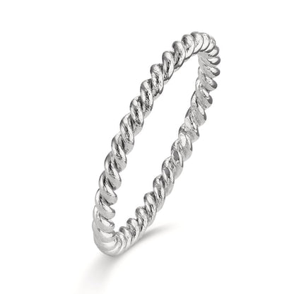 Anillo 750/oro blanco de 18 quilates