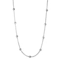 Collar 750/oro blanco de 18 quilates 42-45 cm
