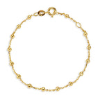 Pulsera Plata Amarillo Dorado
