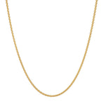 Collar 750/oro amarillo de 18 quilates 45 cm