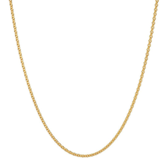 Collar 750/oro amarillo de 18 quilates 45 cm