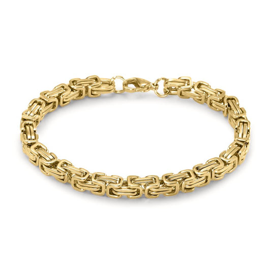 Pulsera Acero inoxidable Amarillo Recubierto de IP 22 cm