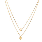 Collar Oro amarillo de 585/14 kt. Corazón 42-45 cm