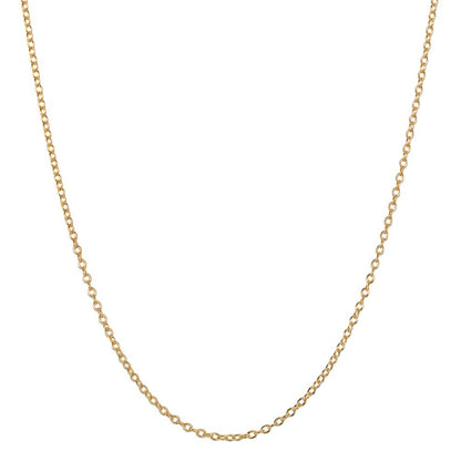 Collar 750/oro amarillo de 18 quilates