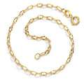 Tobilleras Oro amarillo de 585/14 kt. 24 cm