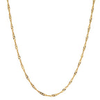Collar 750/oro amarillo de 18 quilates