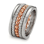 Anillo de dedo Plata Circonita