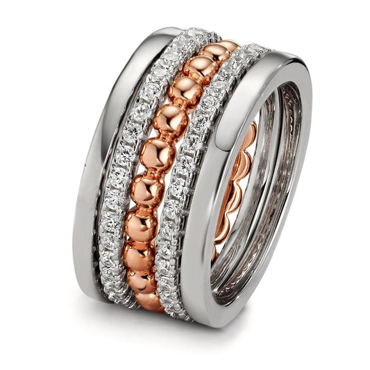 Anillo de dedo Plata Circonita