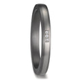 Anillo de pareja 999 tantalio, 950 platino Diamante 0.01 ct, 3 piedras, w-si