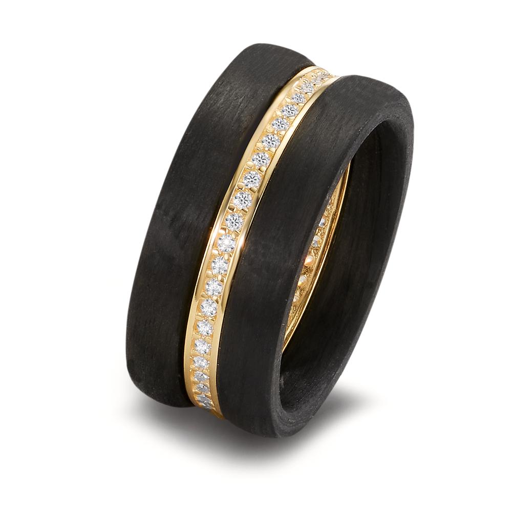 Juego de anillos Circonita