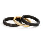 Juego de anillos Circonita