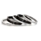 Juego de anillos Circonita