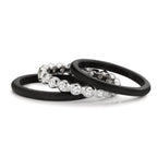 Juego de anillos Circonita