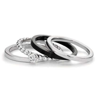 Juego de anillos Circonita