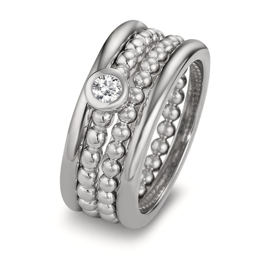 Juego de anillos Circonita