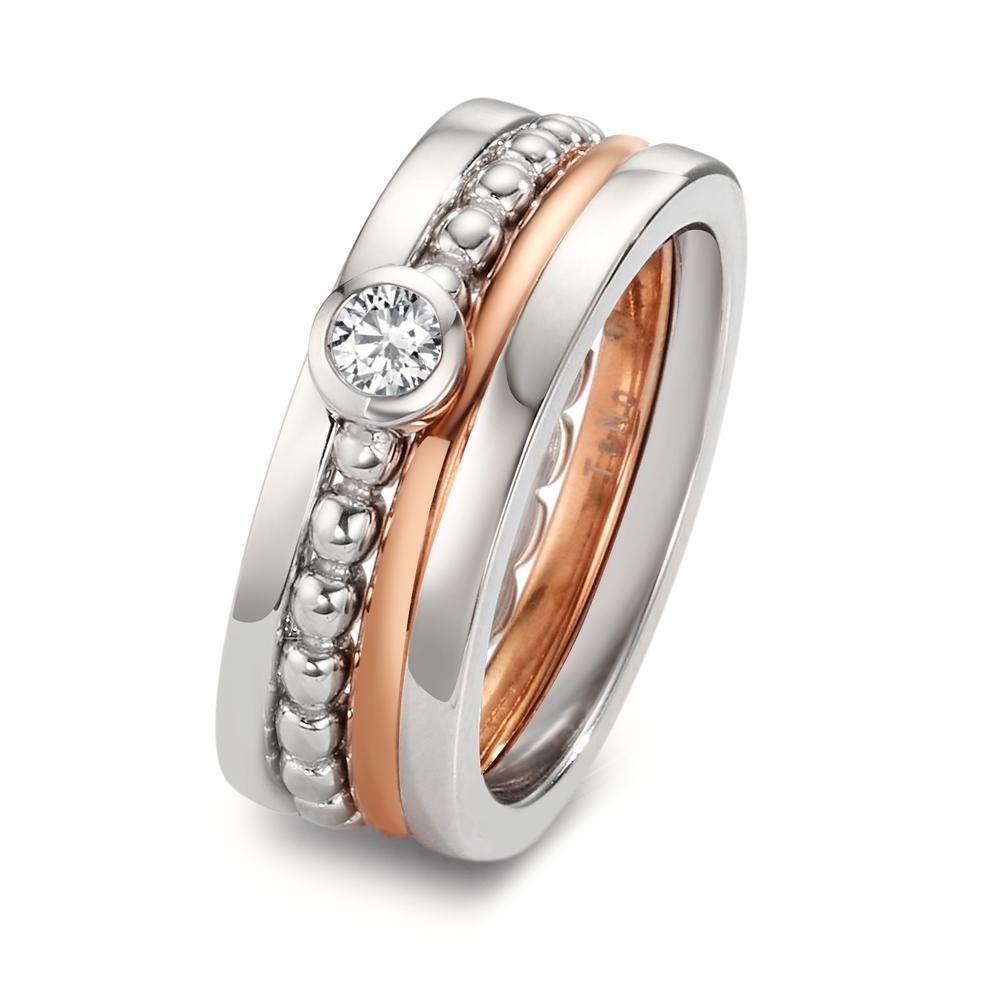 Juego de anillos Circonita