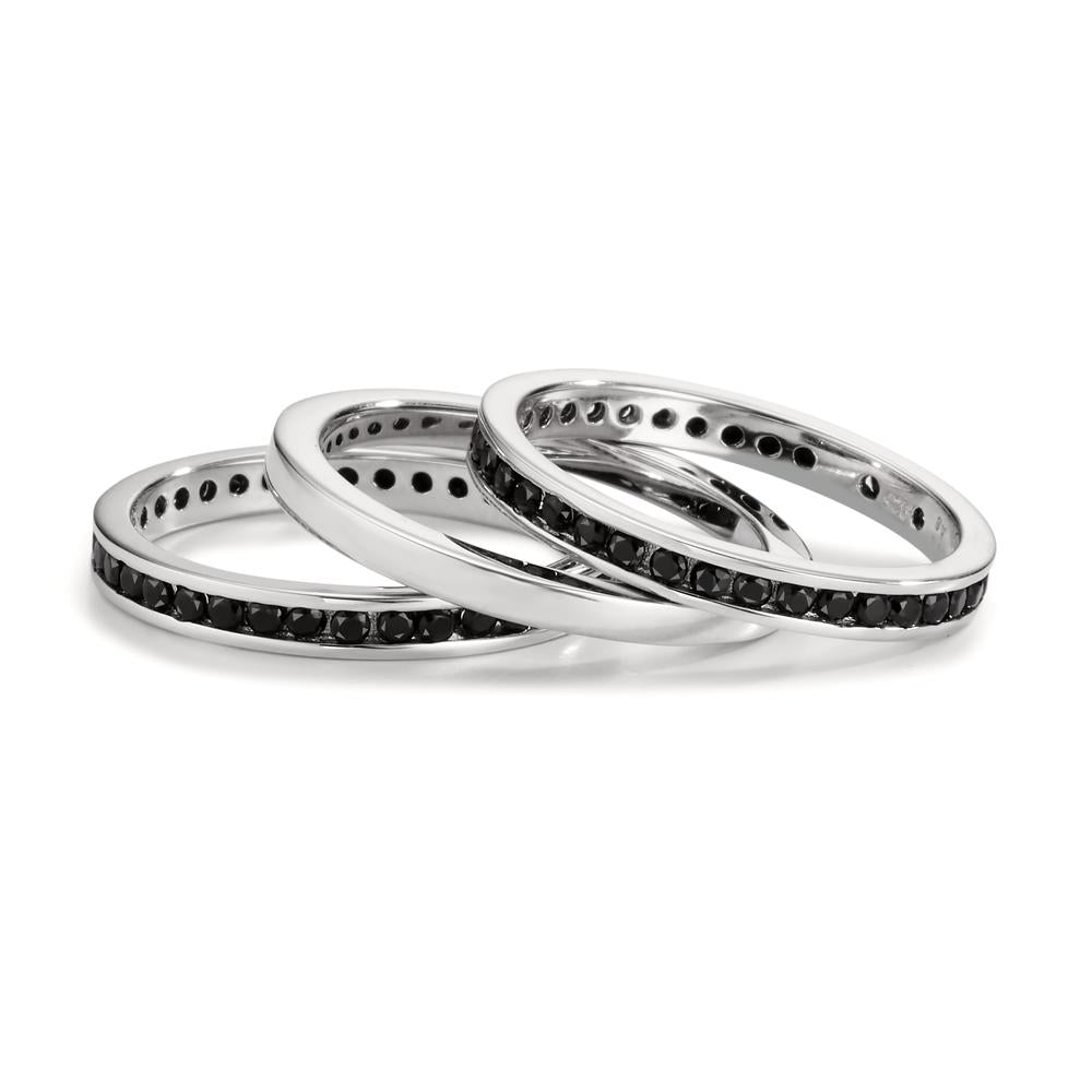 Juego de anillos Circonita