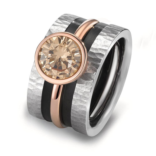 Juego de anillos Circonita