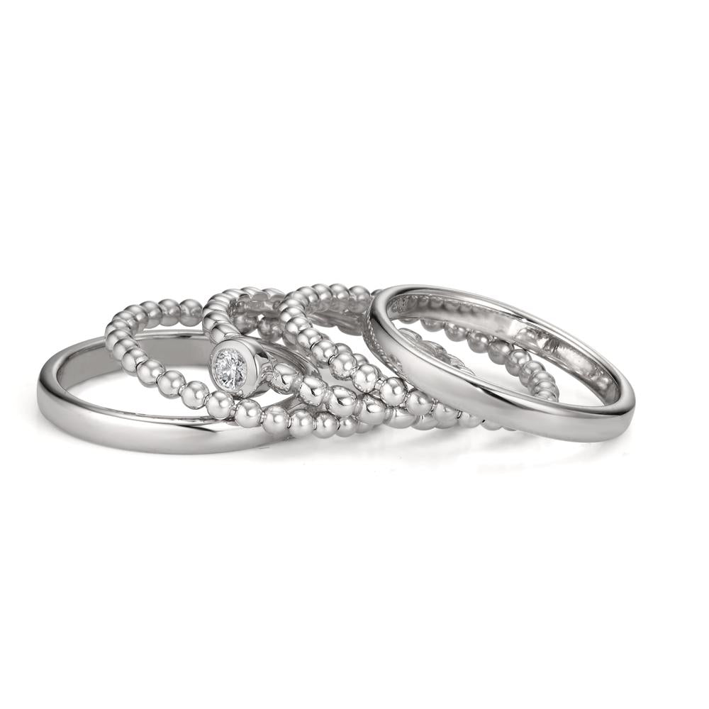 Juego de anillos Circonita