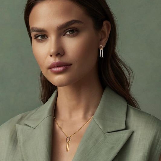 Collar Bronce Circonita 40-45 cm