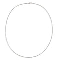 Collar Plata Rodio plateado 45 cm