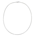 Collar Plata Rodio plateado 45 cm