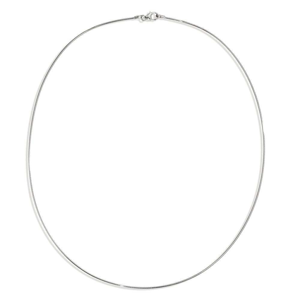 Collar Plata Rodio plateado 45 cm