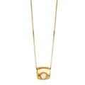 Conjunto 750/oro amarillo de 18 quilates