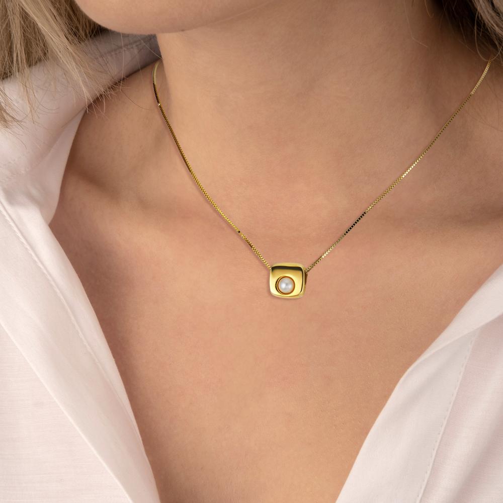 Conjunto 750/oro amarillo de 18 quilates