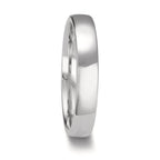 Anillo de pareja 750/oro blanco de 18 quilates