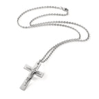 Collar Acero inoxidable Cruz 50 cm