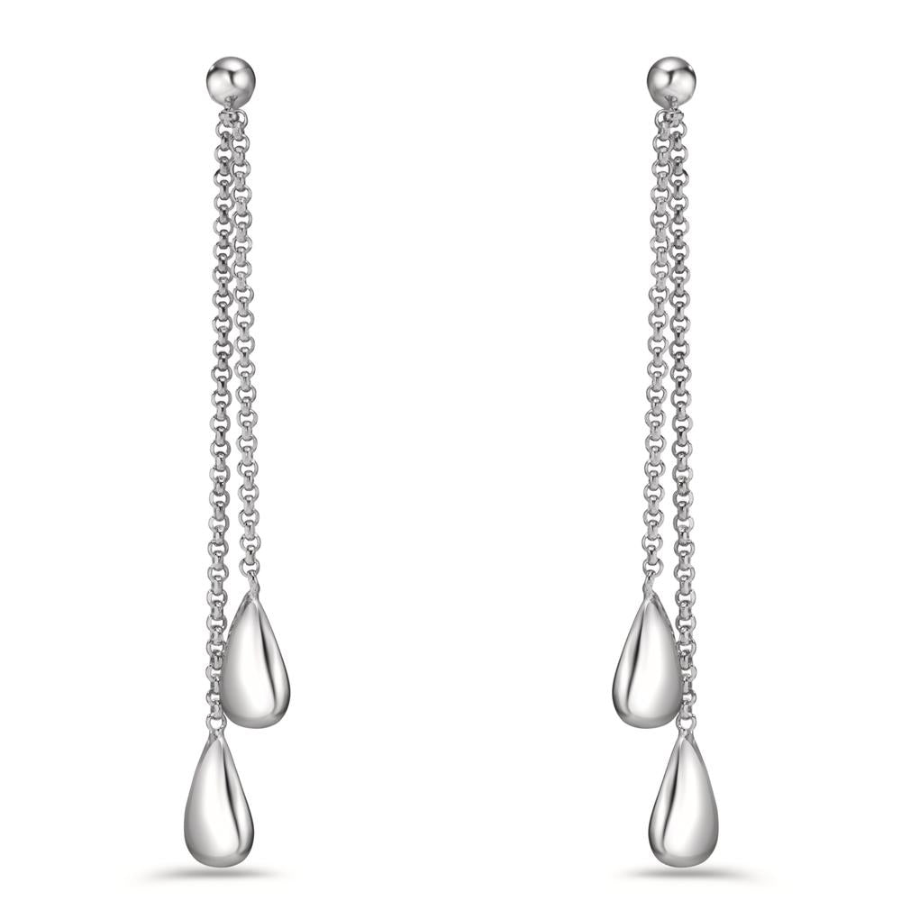 Pendientes Plata Rodio plateado