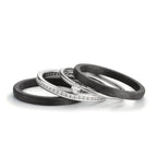 Juego de anillos Diamante
