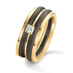Juego de anillos Diamante