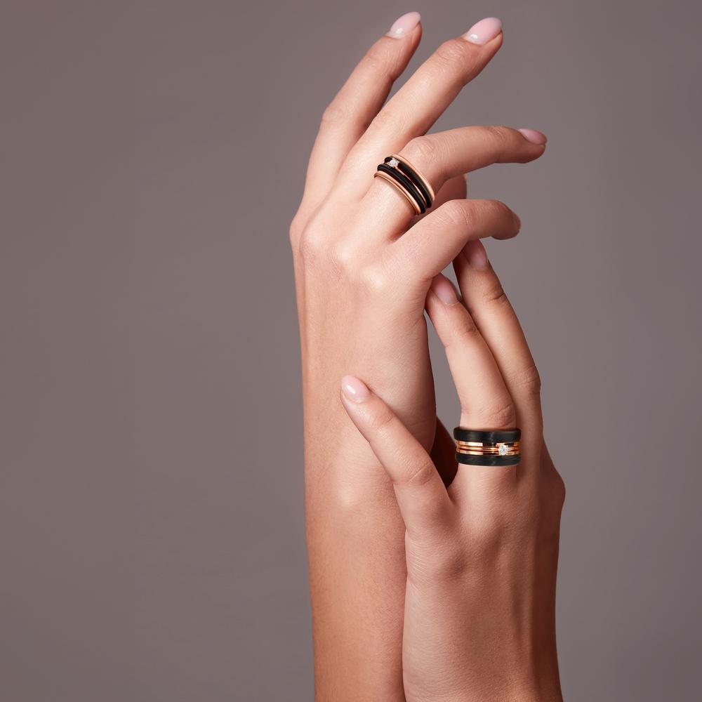 Juego de anillos Diamante