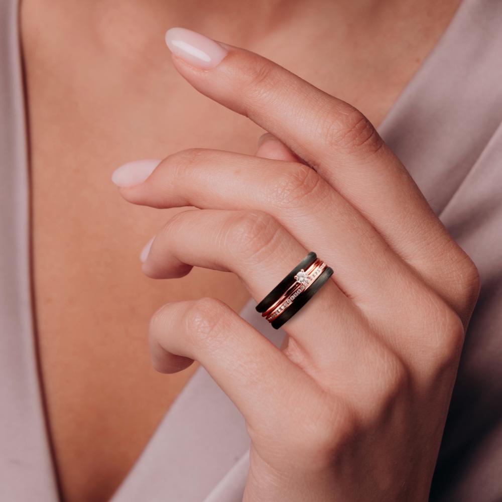 Juego de anillos Diamante