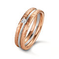 Juego de anillos Diamante