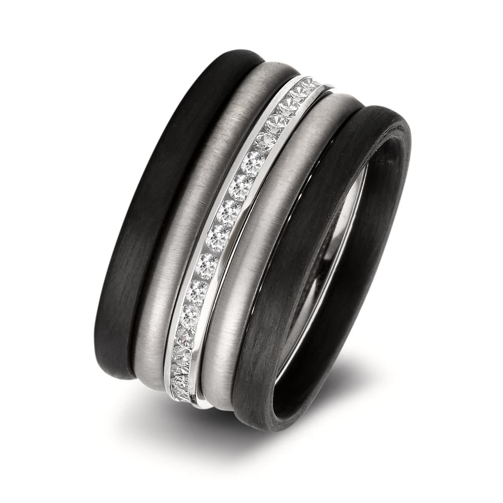 Juego de anillos Circonita