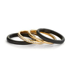 Juego de anillos Diamante