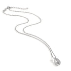Collar Plata Circonita Rodio plateado 40-45 cm