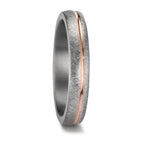 Anillo de pareja 999 tantalio, oro rosa de 585/14 kt