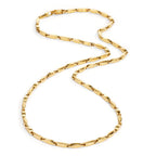 Collar 750/oro amarillo de 18 quilates 45 cm