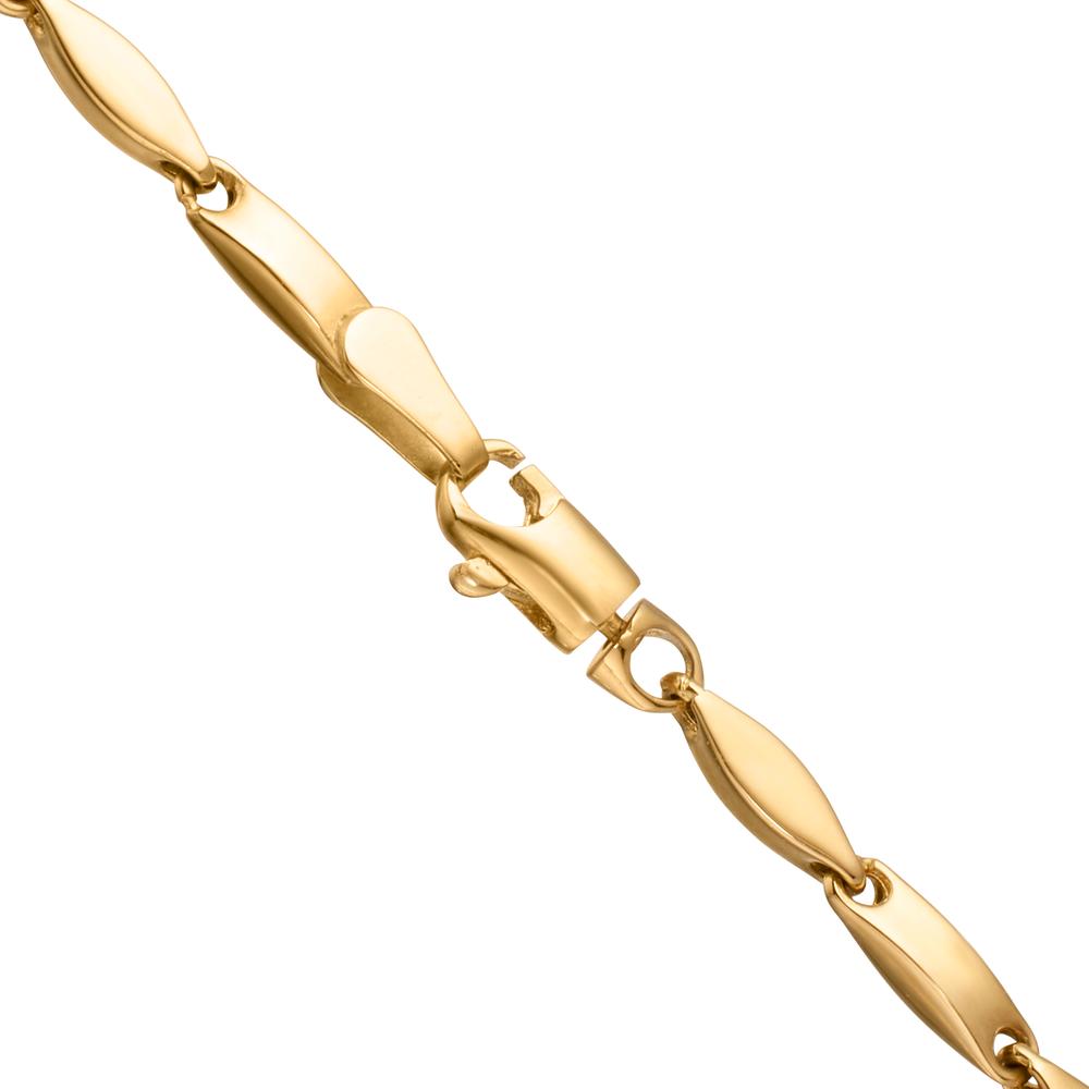 Collar 750/oro amarillo de 18 quilates 45 cm