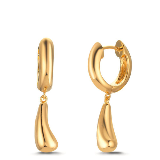 Aro con bisagra Plata Amarillo Dorado