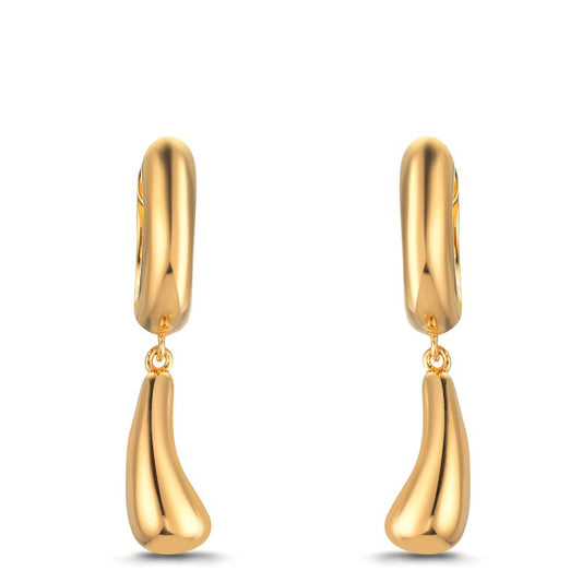 Aro con bisagra Plata Amarillo Dorado