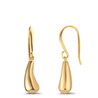 Pendientes Plata Amarillo Dorado