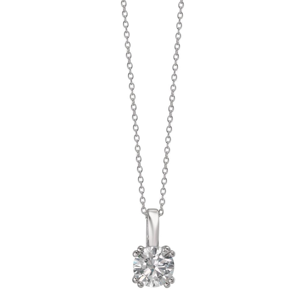 Collar con colgante Oro blanco de 375/9 quilates 40-42 cm