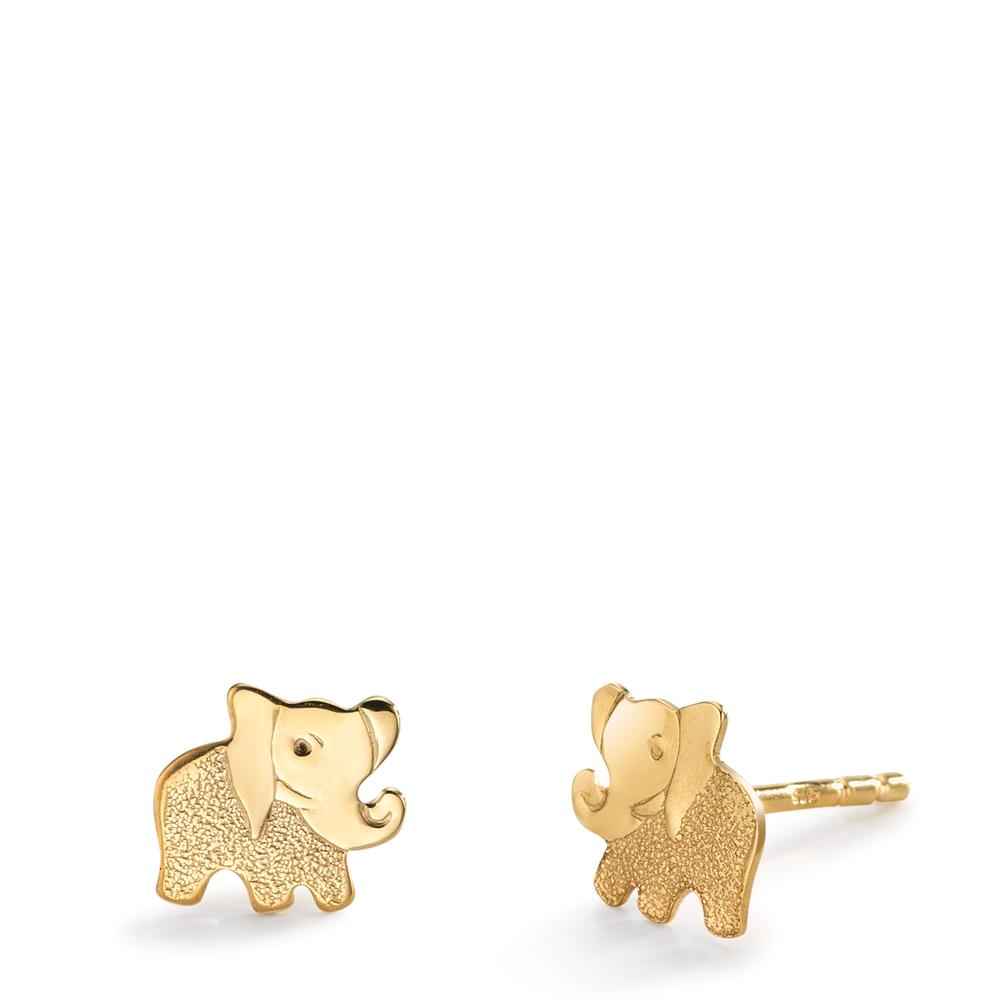 Pendientes Oro amarillo de 375/9K Elefante
