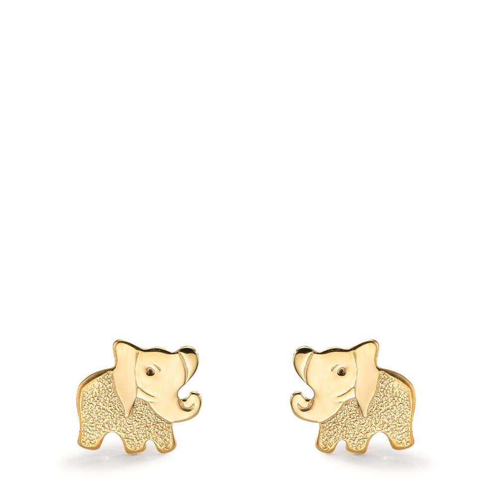 Pendientes Oro amarillo de 375/9K Elefante