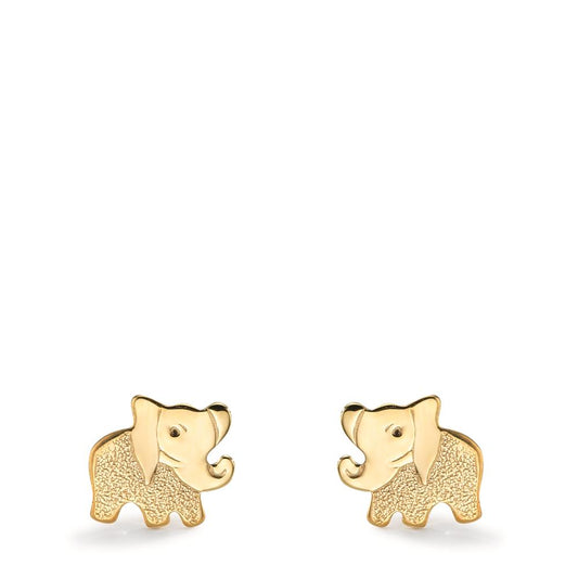 Pendientes Oro amarillo de 375/9K Elefante